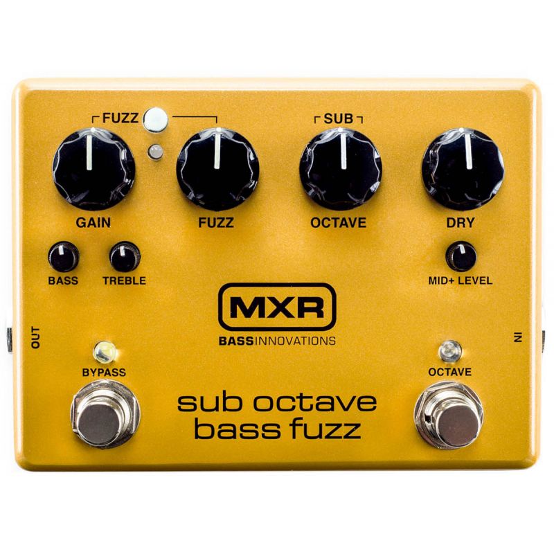 Педаль MXR SUB OCTAVE BASS FUZZ
